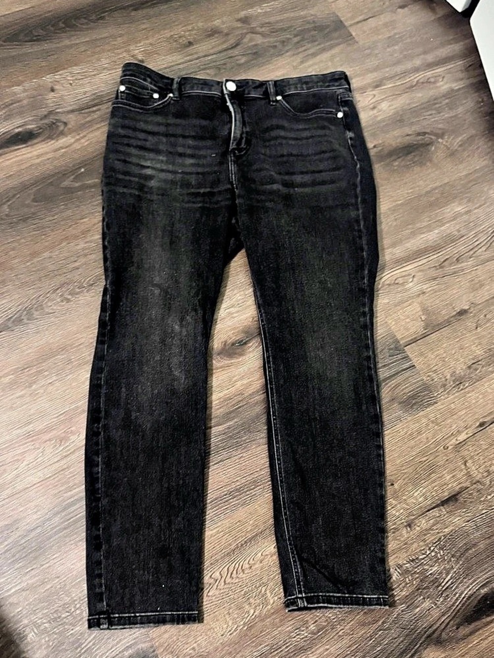 Lauren Conrad Black Straight skinny Leg Jeans Size 16